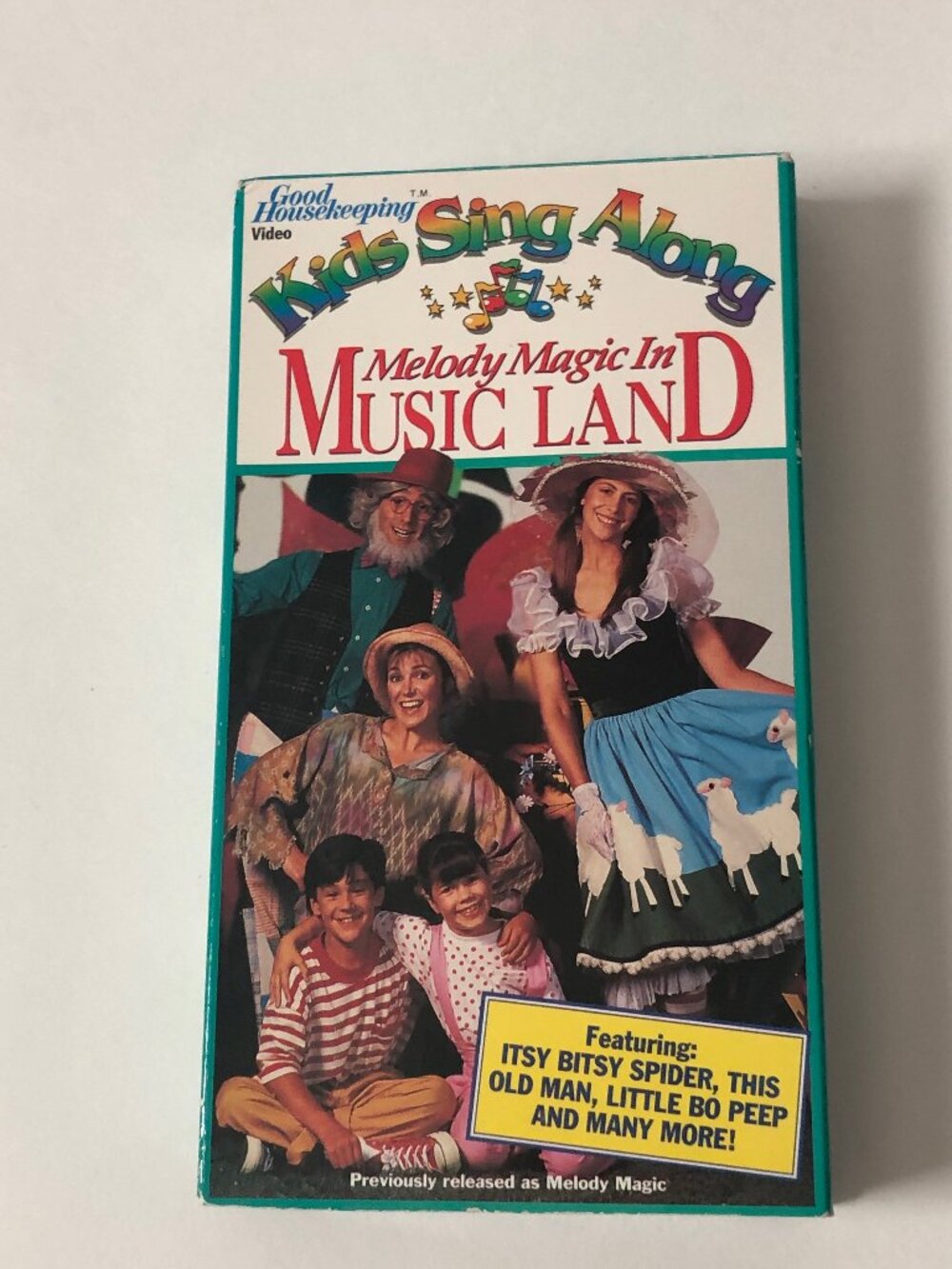 Kids Sing Along "Melody Magic in Music Land" VHS 1990 Good Housekeeping